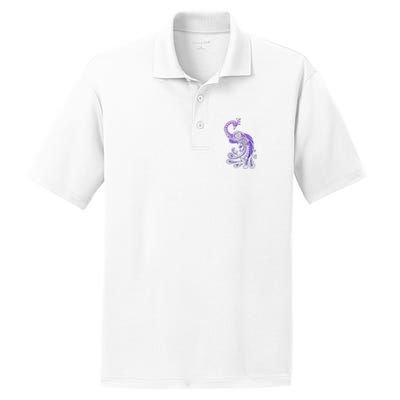 Galaxy Peacock PosiCharge RacerMesh Polo