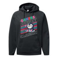 Gamers Penguin Performance Fleece Hoodie