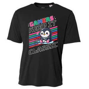 Gamers Penguin Cooling Performance Crew T-Shirt