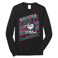 Gamers Penguin Long Sleeve Shirt