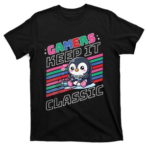 Gamers Penguin T-Shirt