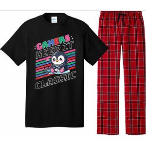 Gamers Penguin Pajama Set