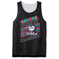 Gamers Penguin Mesh Reversible Basketball Jersey Tank