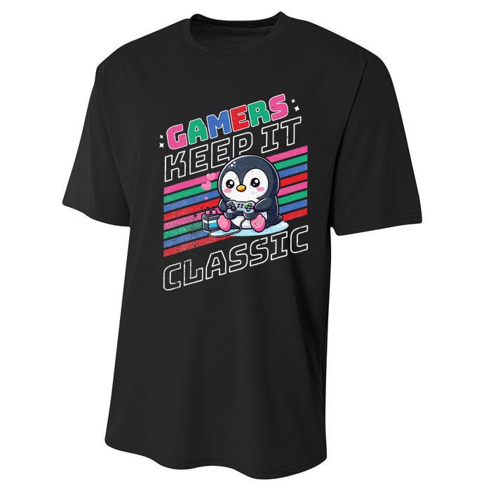 Gamers Penguin Performance Sprint T-Shirt