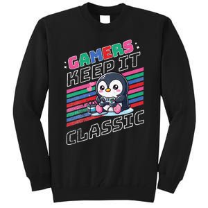 Gamers Penguin Tall Sweatshirt