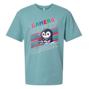 Gamers Penguin Sueded Cloud Jersey T-Shirt