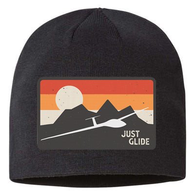 Glider Pilot Gliding Soaring Plane Sustainable Beanie