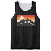 Glider Pilot Gliding Soaring Plane Mesh Reversible Basketball Jersey Tank