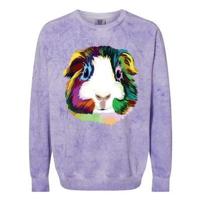 Guinea Pig Colorblast Crewneck Sweatshirt