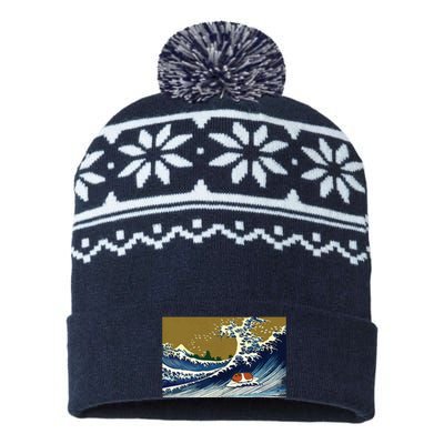 Guinea Pig USA-Made Snowflake Beanie