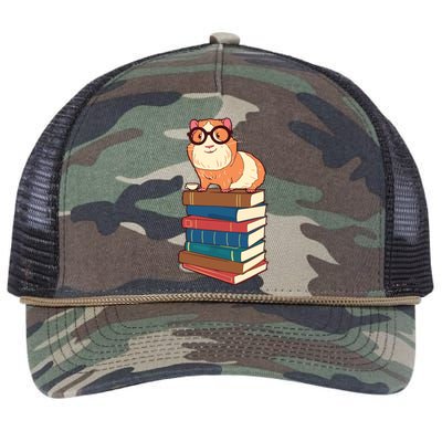 Guinea Pig Gifts Books Guinea Pig Guinea Pig Lovers Retro Rope Trucker Hat Cap