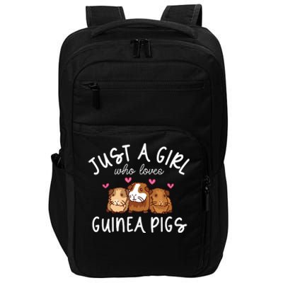 Guinea Pig Girl Who Loves Guinea Pigs Cute Guinea Pig Impact Tech Backpack