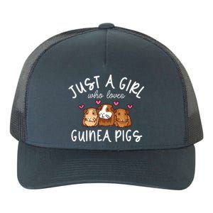 Guinea Pig Girl Who Loves Guinea Pigs Cute Guinea Pig Yupoong Adult 5-Panel Trucker Hat