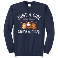 Guinea Pig Girl Who Loves Guinea Pigs Cute Guinea Pig Sweatshirt