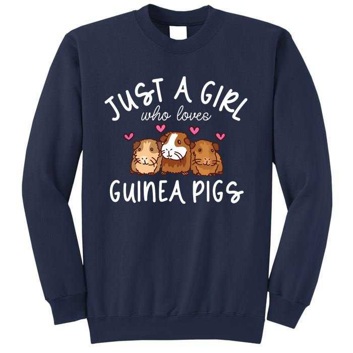 Guinea Pig Girl Who Loves Guinea Pigs Cute Guinea Pig Sweatshirt