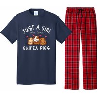 Guinea Pig Girl Who Loves Guinea Pigs Cute Guinea Pig Pajama Set