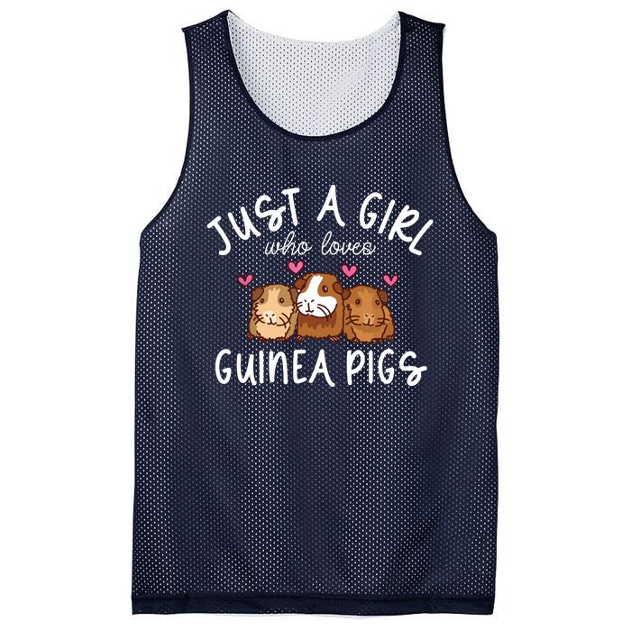 Guinea Pig Girl Who Loves Guinea Pigs Cute Guinea Pig Mesh Reversible Basketball Jersey Tank