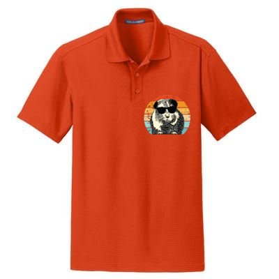 Guinea Pig Guinea Pig Lover Retro Guinea Pig Dry Zone Grid Polo