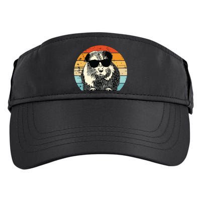 Guinea Pig Guinea Pig Lover Retro Guinea Pig Adult Drive Performance Visor