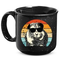 Guinea Pig Guinea Pig Lover Retro Guinea Pig 15oz Campfire Ceramic Mug