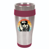 Guinea Pig Guinea Pig Lover Retro Guinea Pig 16oz Travel Tumbler