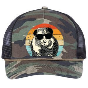 Guinea Pig Guinea Pig Lover Retro Guinea Pig Retro Rope Trucker Hat Cap