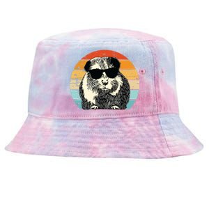 Guinea Pig Guinea Pig Lover Retro Guinea Pig Tie-Dyed Bucket Hat