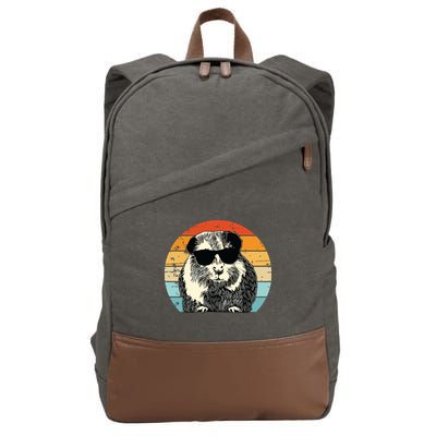 Guinea Pig Guinea Pig Lover Retro Guinea Pig Cotton Canvas Backpack
