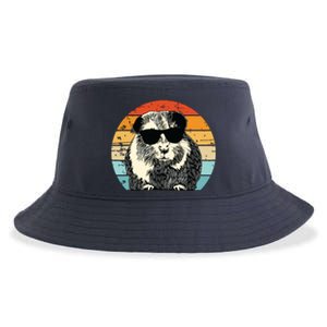 Guinea Pig Guinea Pig Lover Retro Guinea Pig Sustainable Bucket Hat