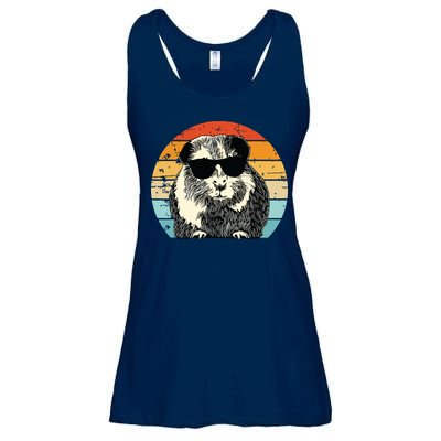 Guinea Pig Guinea Pig Lover Retro Guinea Pig Ladies Essential Flowy Tank