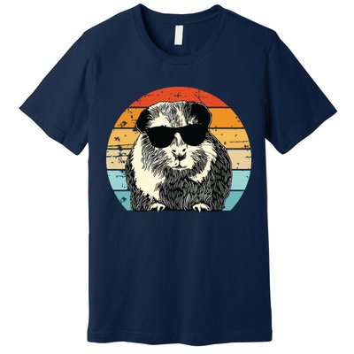 Guinea Pig Guinea Pig Lover Retro Guinea Pig Premium T-Shirt