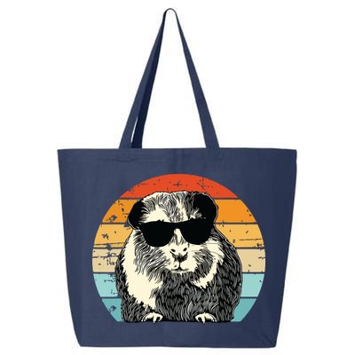 Guinea Pig Guinea Pig Lover Retro Guinea Pig 25L Jumbo Tote