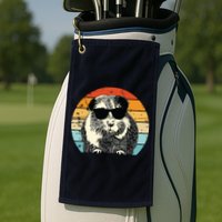 Guinea Pig Guinea Pig Lover Retro Guinea Pig Golf Towel