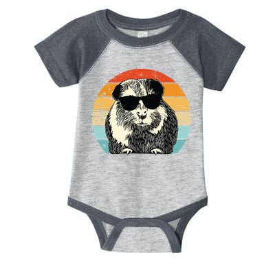 Guinea Pig Guinea Pig Lover Retro Guinea Pig Infant Baby Jersey Bodysuit