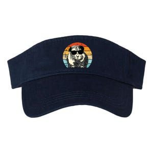 Guinea Pig Guinea Pig Lover Retro Guinea Pig Valucap Bio-Washed Visor