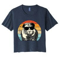 Guinea Pig Guinea Pig Lover Retro Guinea Pig Crop Top