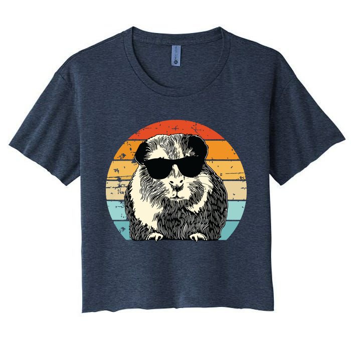 Guinea Pig Guinea Pig Lover Retro Guinea Pig Crop Top