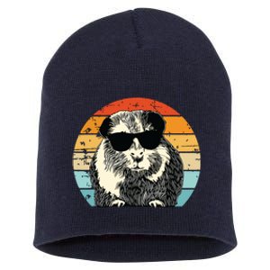 Guinea Pig Guinea Pig Lover Retro Guinea Pig Short Acrylic Beanie