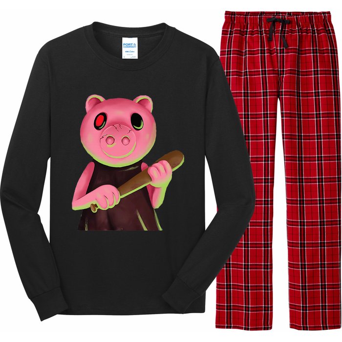 Game Piggy Long Sleeve Pajama Set