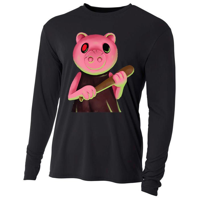 Game Piggy Cooling Performance Long Sleeve Crew