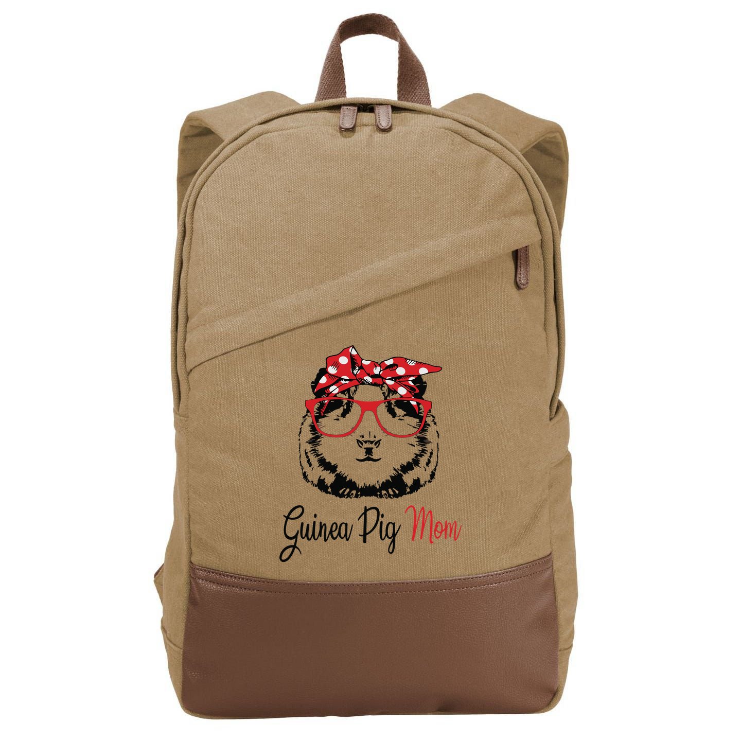 Guinea Pig Cotton Canvas Backpack