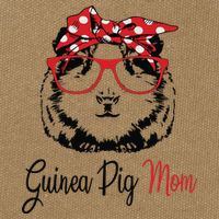 Guinea Pig Cotton Canvas Backpack