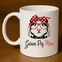 Guinea Pig 11oz C Handle Ceramic Mug