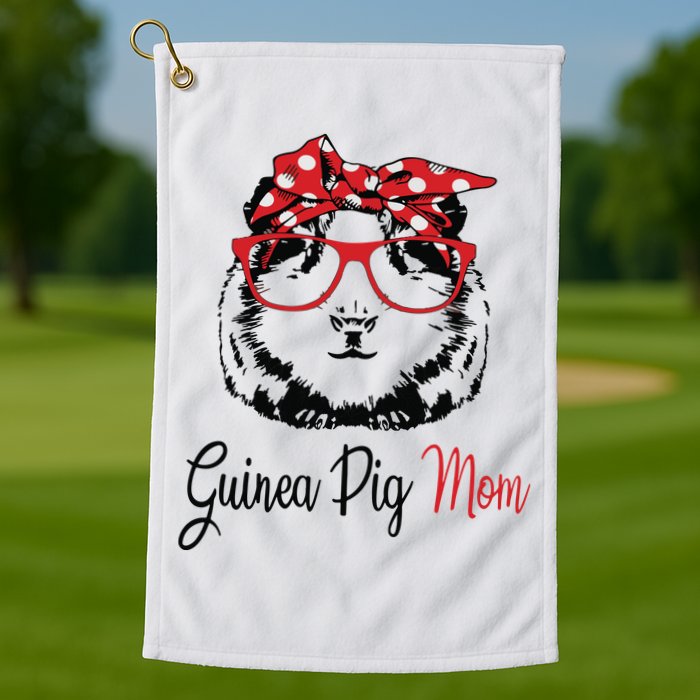 Guinea Pig Golf Towel