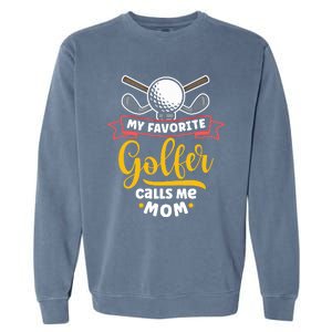 Golf Player Golfer Golf Golf Cart Golfing Golf Mom Gift Garment-Dyed Sweatshirt