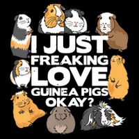 Guinea Pig Guinea Pig Lover Tee Funny Guinea Pig Flexfit Unipanel Trucker Cap