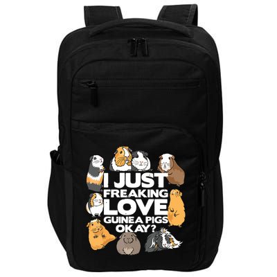 Guinea Pig Guinea Pig Lover Tee Funny Guinea Pig Impact Tech Backpack