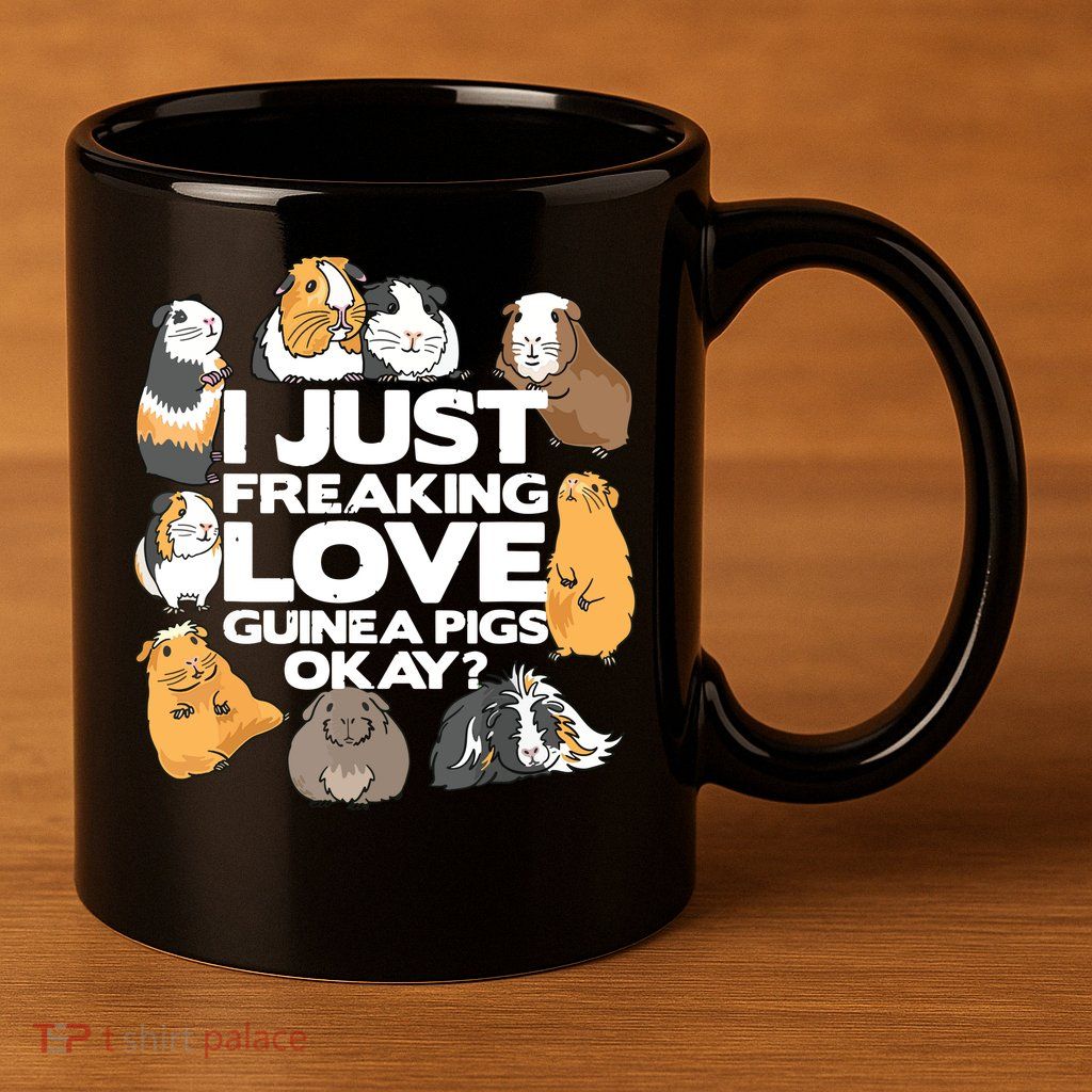 Guinea Pig Guinea Pig Lover Tee Funny Guinea Pig 11oz C Handle Ceramic Mug