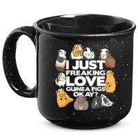 Guinea Pig Guinea Pig Lover Tee Funny Guinea Pig 15oz Campfire Ceramic Mug
