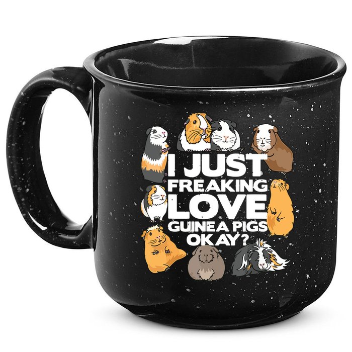 Guinea Pig Guinea Pig Lover Tee Funny Guinea Pig 15oz Campfire Ceramic Mug